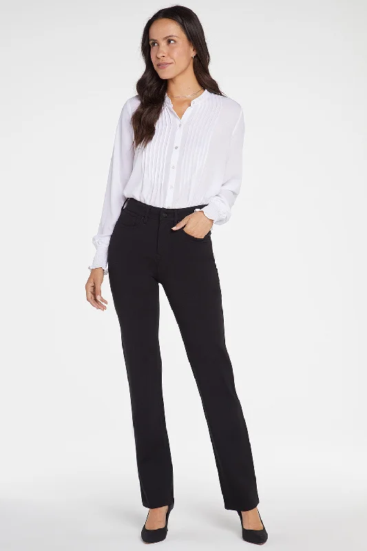 Romantic Data Marilyn Straight Pants - Black