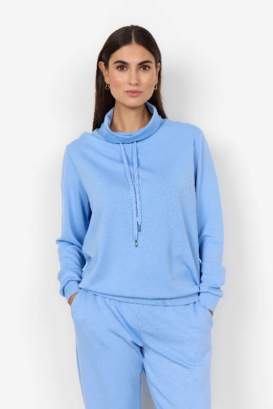 Fashionable In The Times Soya Concept Banu Funnel Neck Sweatshirt