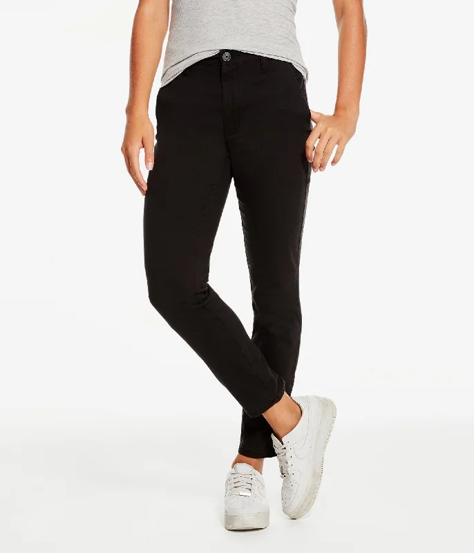 Relaxed Dresses Aeropostale Womens Slim High-Rise Twill Pants
