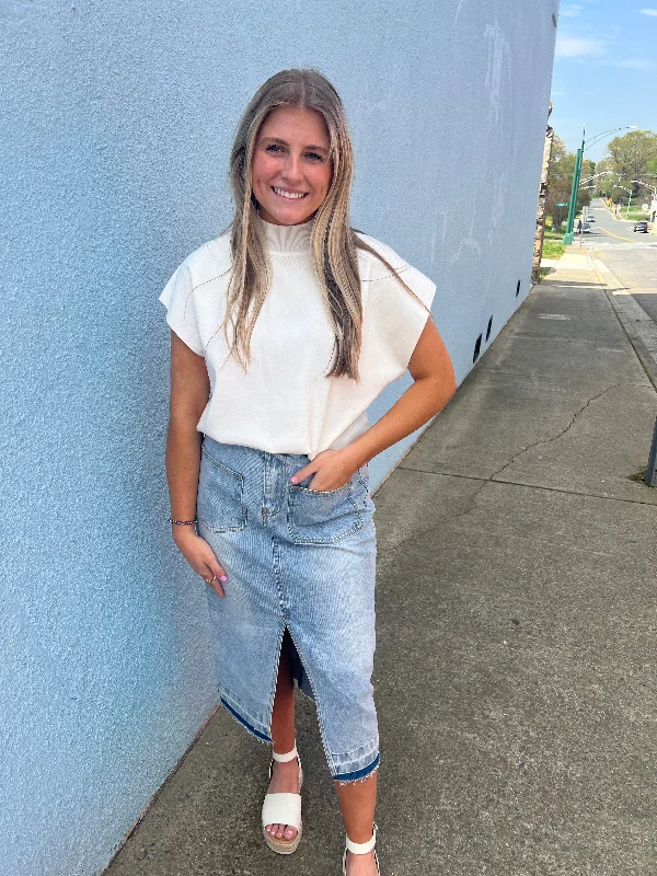Amazing design Denim Skirt