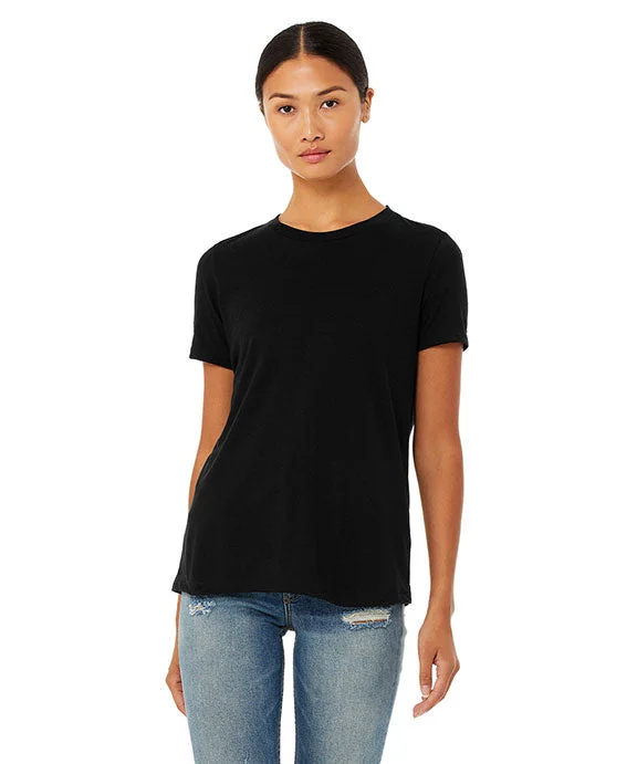 Tropical Style 6413 - Bella + Canvas Ladies Relaxed Triblend T-Shirt | Solid Black Triblend Tropical Style 6413 - Bella + Canvas Ladies Relaxed Triblend T-Shirt | Solid Black Triblend