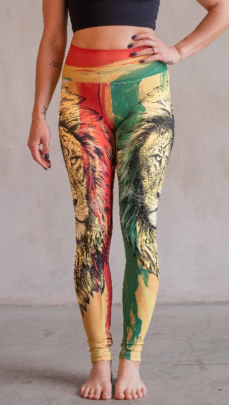 Stunning Fashion Lion of Zion - Athleisure Leggings