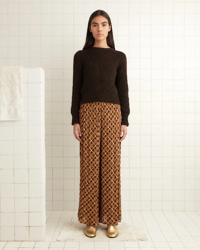 Body Design Cattail Plaid Pants