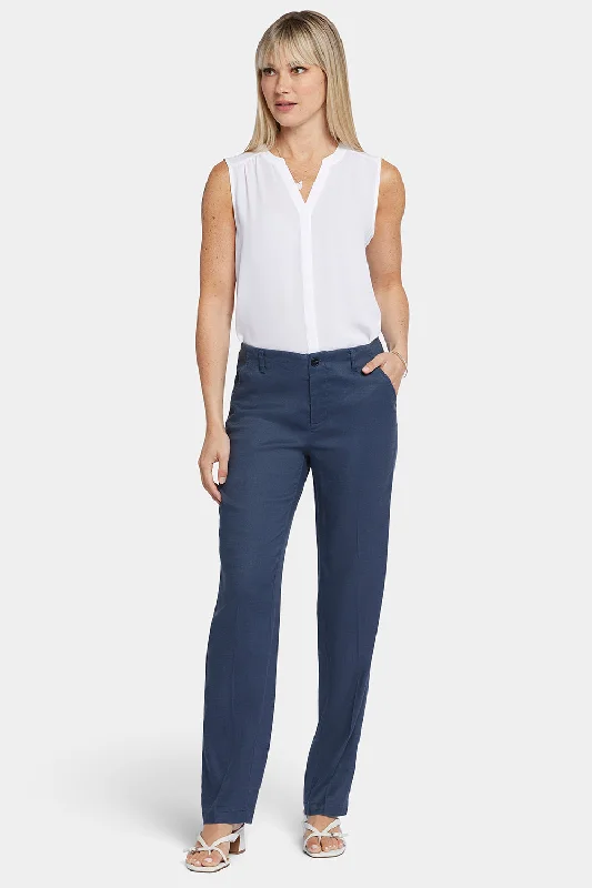 Trends Marilyn Straight Pants - Oxford Navy