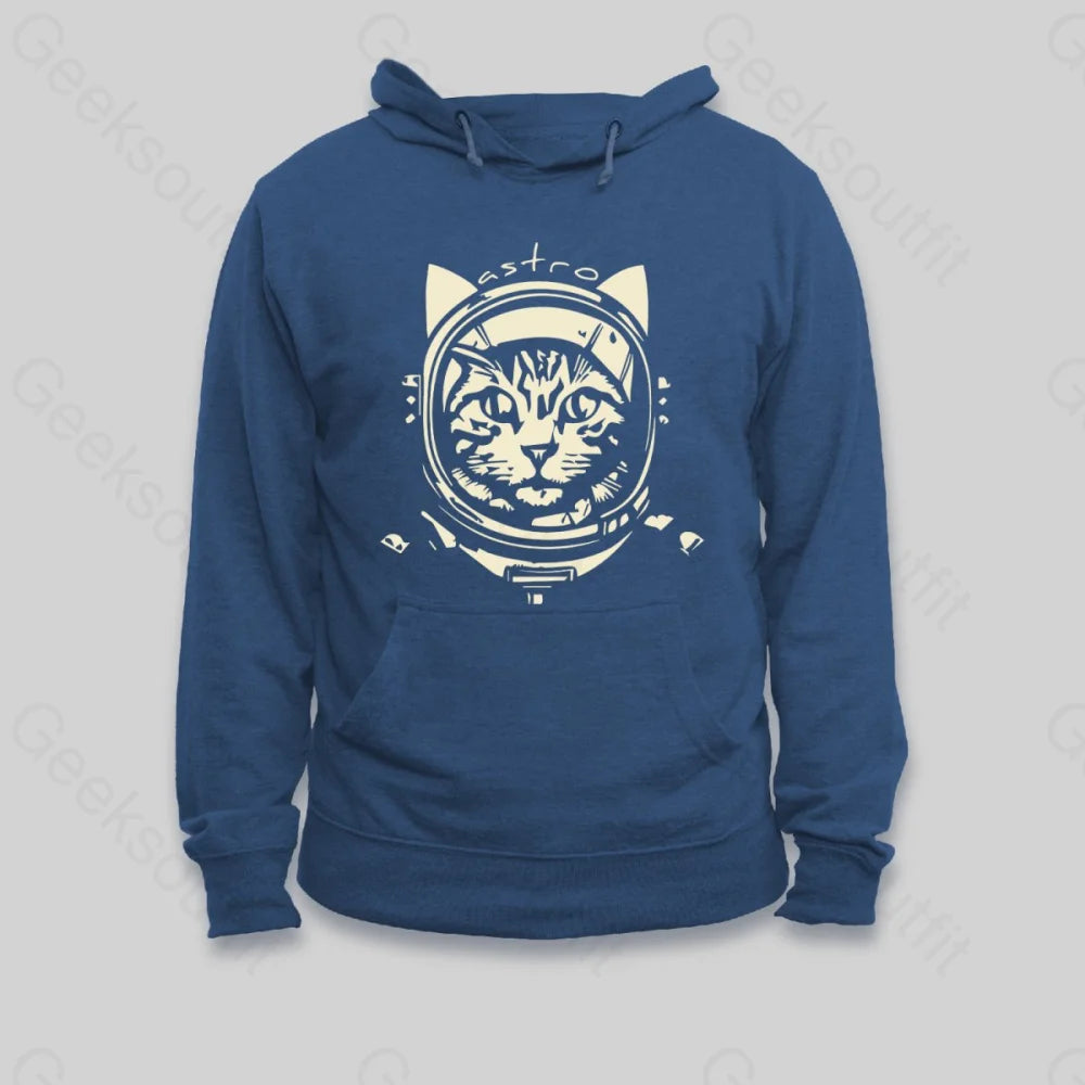 Versatile Comfort Astro Cat Hoodie