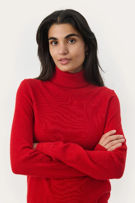 Bright Colors Part Two Mae Cashmere Rollneck