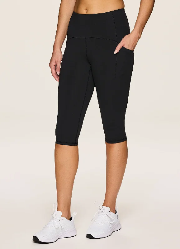 Youthful Vitality Tech Flex Ultra Hold Cropped Capri