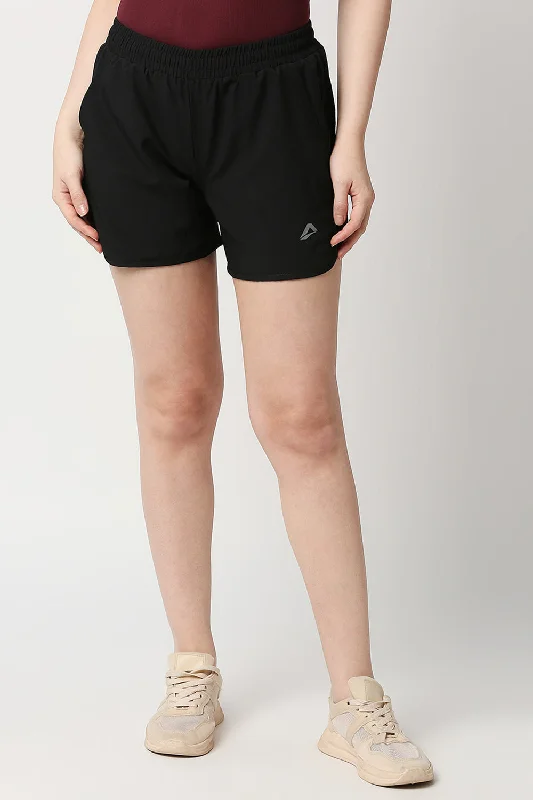Sports suit style Mesh-Panelled Performance Shorts
