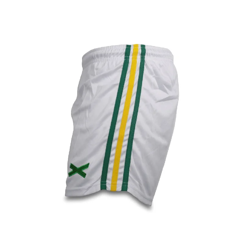 Comfortable Looks Gaelic Games x Stripe Shorts (Green & Yellow)
