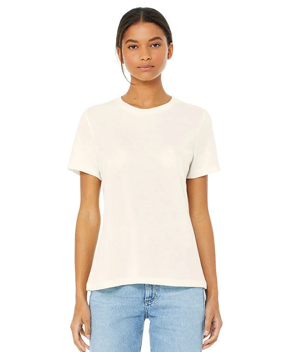 Personalized Series 6413 - Bella + Canvas Ladies Relaxed Triblend T-Shirt | Solid Natural Triblend Personalized Series 6413 - Bella + Canvas Ladies Relaxed Triblend T-Shirt | Solid Natural Triblend