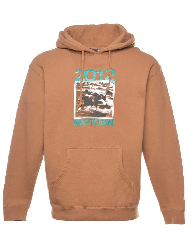 Autumn Selection Brown 2012 Naptown Hoodie - M