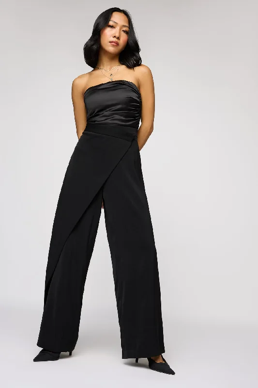 Warm Comfort Black Swan Pareo Korean Pants