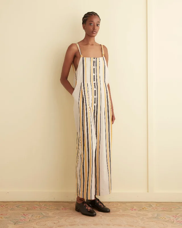 Sweet breath Namesake Stripe Jumpsuit