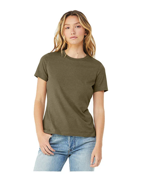 Cool Style 6400CVC - Bella + Canvas Ladies Relaxed Heather CVC Short-Sleeve T-Shirt | Heather Olive Cool Style 6400CVC - Bella + Canvas Ladies Relaxed Heather CVC Short-Sleeve T-Shirt | Heather Olive