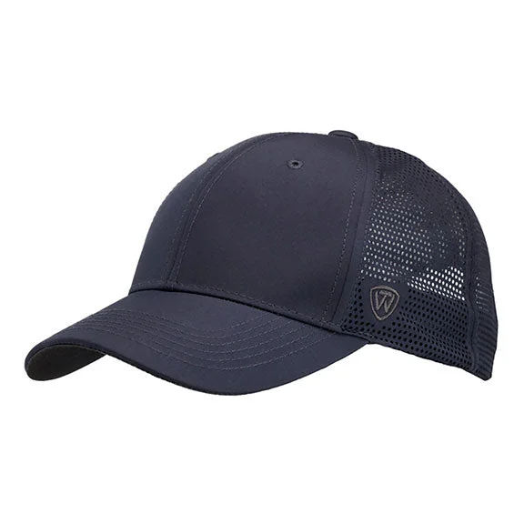 Energy Plan TW5536 - J America Flight Lasercut Mesh Trucker Hat | Charcoal