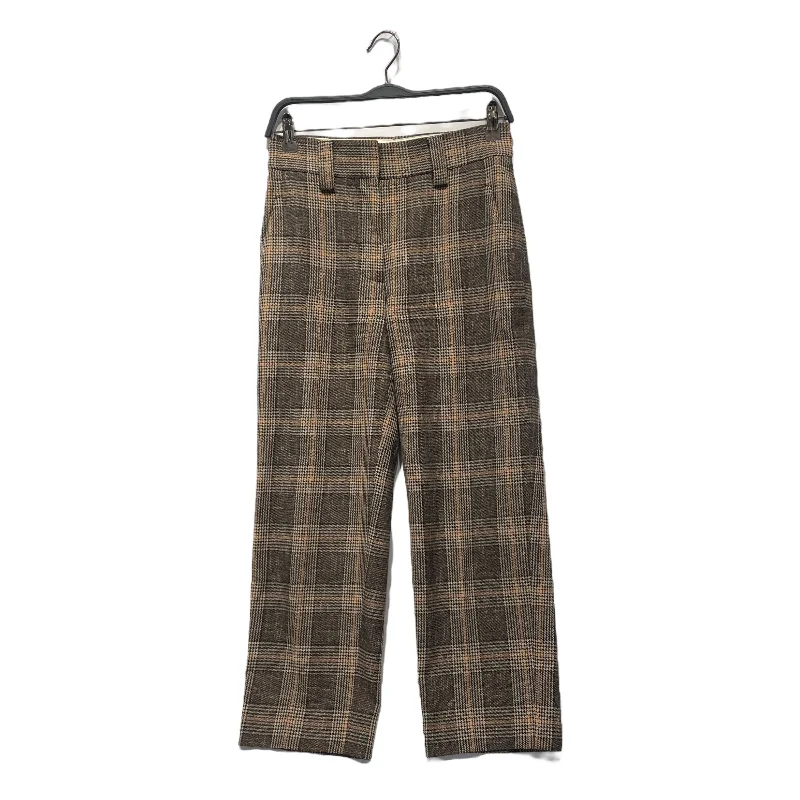 Street Vertical And Horizontal Design Acne Studios/Straight Pants/32/Plaid/Wool/BRW/