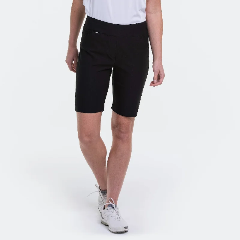 Sports Jumpsuit EP NEW YORK Compression Stretch Shorts 8001 Black 50 cm