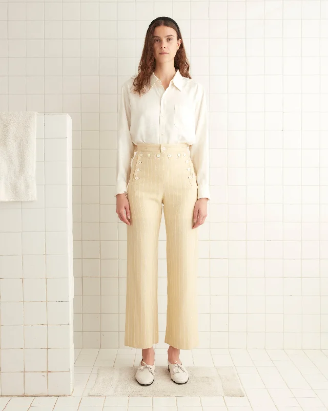 Comfortable Sweaters Dennis Stripe Sailor Trousers
