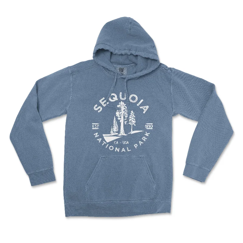 Fashionable In The Times Sequoia National Park Comfort Colors Hoodie