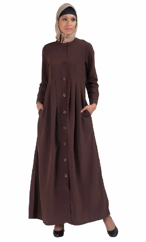 Effortless Wear High Neck Kashibo Abaya/ Jilbab