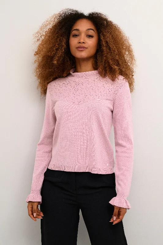 Trendy Comfort Cream Villea Knit Sweater