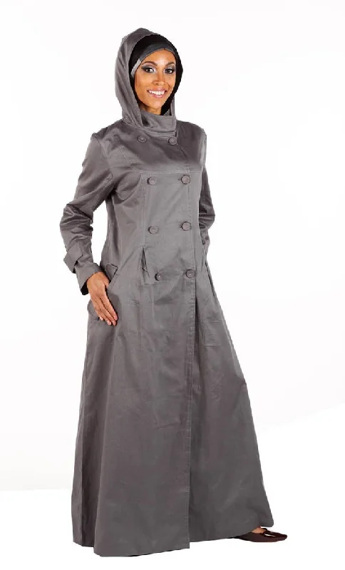 Casual Comfort Basic and casual wear hoodie jacket style abaya dress