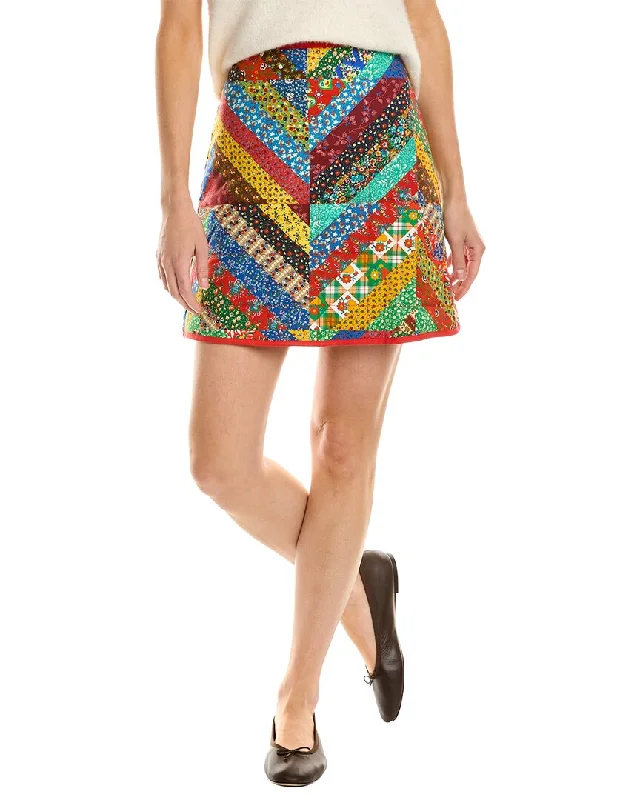 Urban Fashion Hunter Bell Ruby Mini Skirt