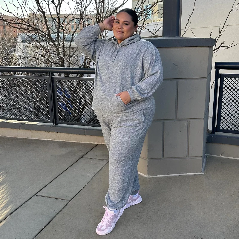 Cozy Pants Joggers - Grey Marl