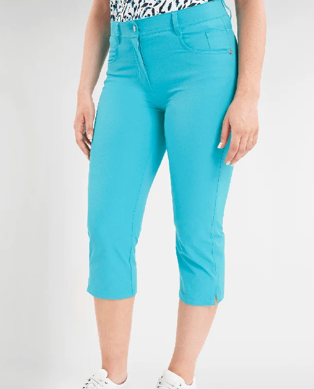 Double-sided Wear GREEN LAMB Nyla Capri 034 Peacock Blue