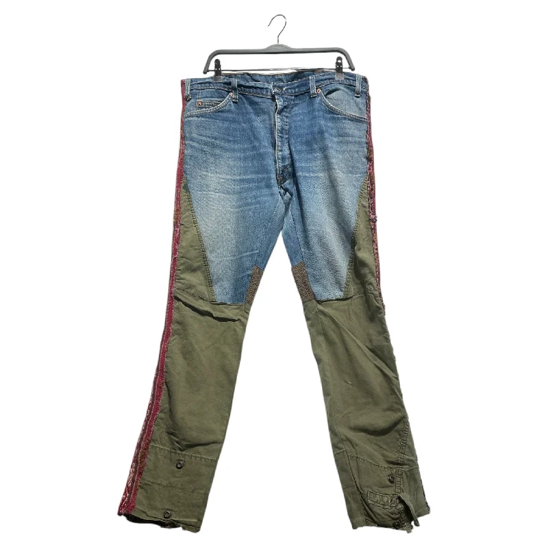 Fashionable And Fashionable GREG LAUREN/Bottoms/MLT/Fragment Denim