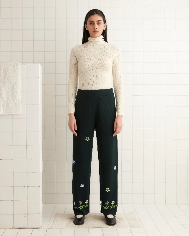 Fun and cute Daisy Garden Joggers - Green