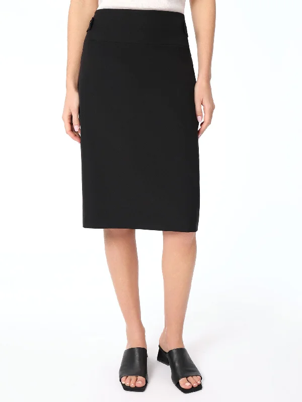 Street Fashion Style Bi-Stretch High-Rise Skirt