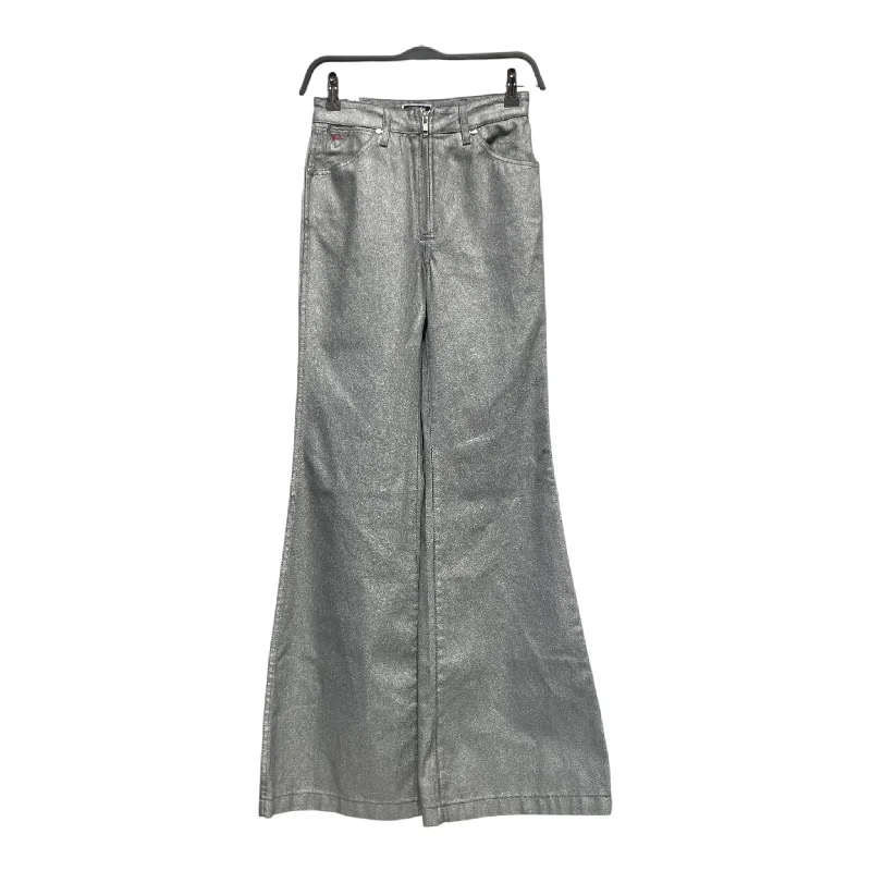 Fashion Style WRANGLER/Fender/Wide Leg Pants/24/Denim/SLV/