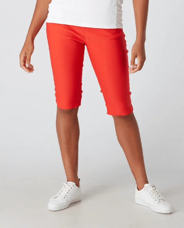 Street Style Suit SWING OUT SISTER Rosamonde Pull On Shorts Red