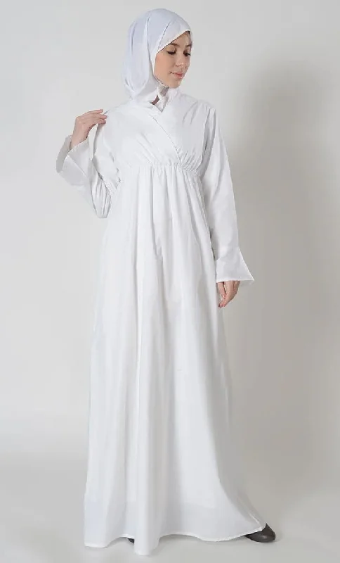 Versatile Itinerary Cotton Hajj Umrah Abaya with lining
