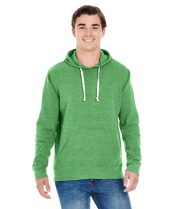 Fashion Must-have JA8871 - J America Adult Triblend Pullover Fleece Hooded Sweatshirt | Green Triblend
