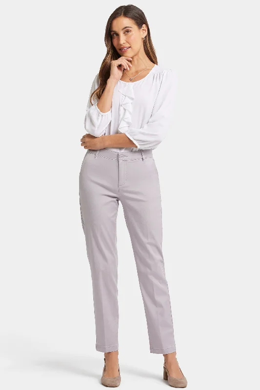 Sports Vitality Style Sadie Slim Pant - Pearl Grey
