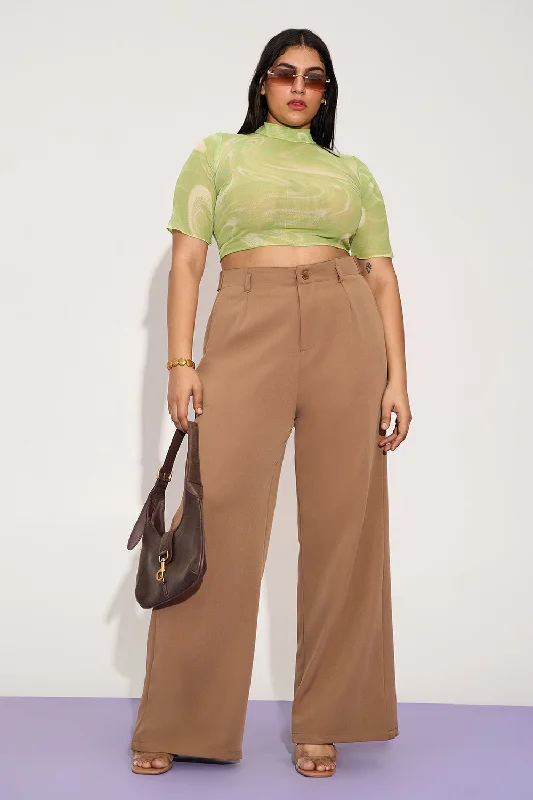 Comfortable Tops Nutmeg Curve Adjustable Korean Pants