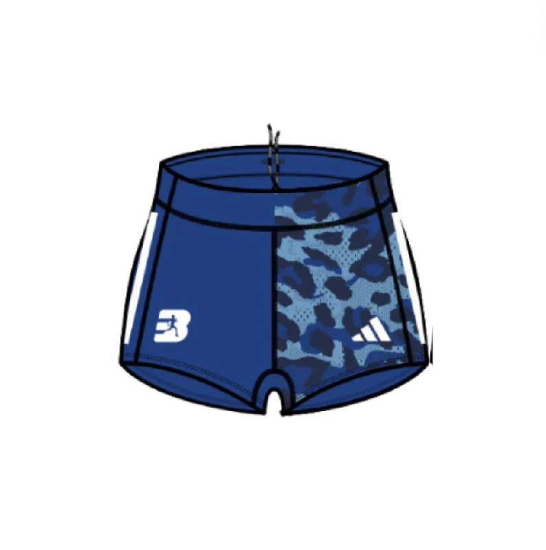 Elegant Style Womens Best Athletics Bootie Shorts (Leopard Print)