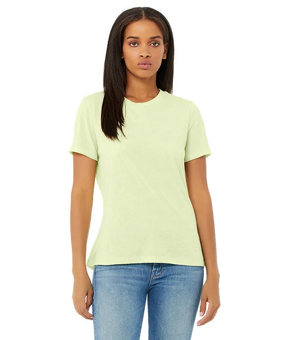 Floral Prints 6413 - Bella + Canvas Ladies Relaxed Triblend T-Shirt | Spring Green Triblend Floral Prints 6413 - Bella + Canvas Ladies Relaxed Triblend T-Shirt | Spring Green Triblend