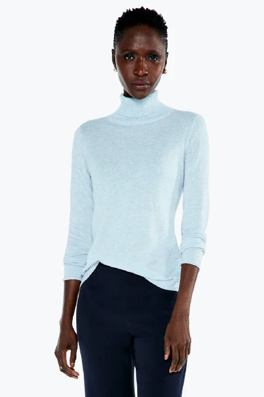 Cozy Shirts Nic + Zoe Turtleneck Sweater Tee