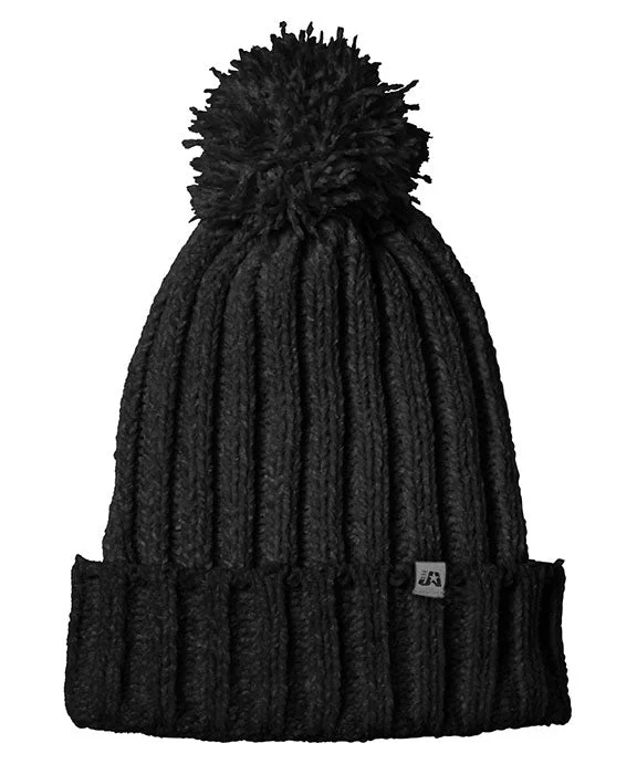 Simple research 5008JA - J America Cushy Knit Hat | Black