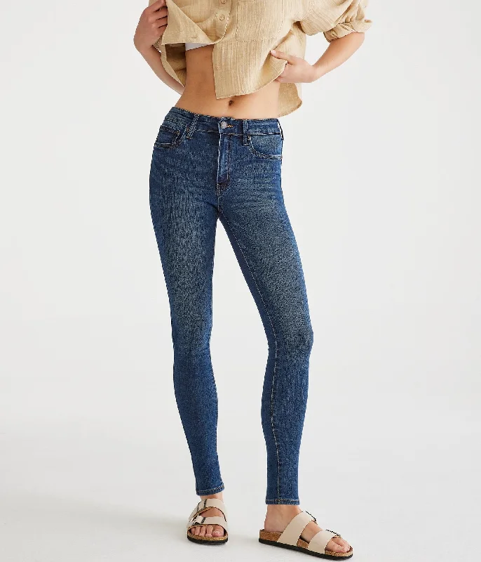 Must-have For Autumn And Winter Aeropostale Womens Premium Seriously Stretchy High-Rise Jegging