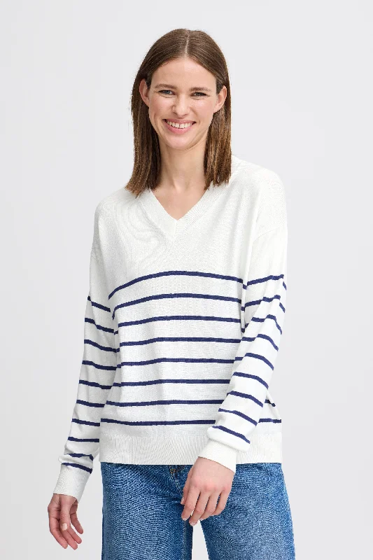 Unique Design B. Young Mmorla V-Neck Jumper