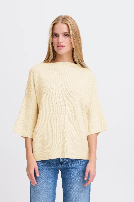High-quality Styles Ichi Boston Half Sleeve Sweater